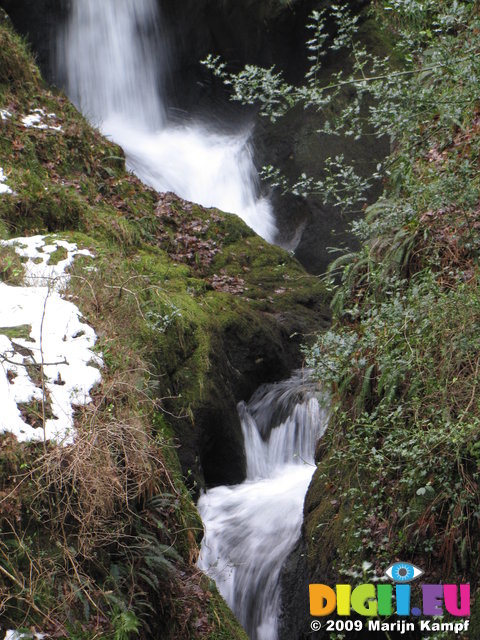 SX02732 Poulanass waterfall, Vale of Glendalough